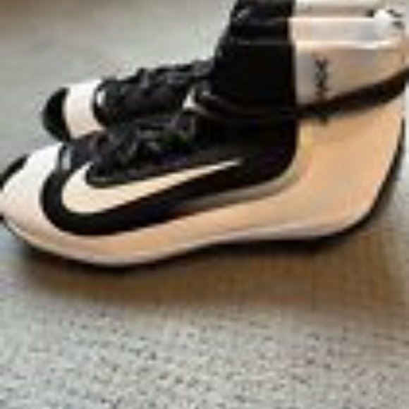 Nike Size 8-Alpha Huarache Elite Baseball Cleats Shoes High top NEW - Picture 3 of 8